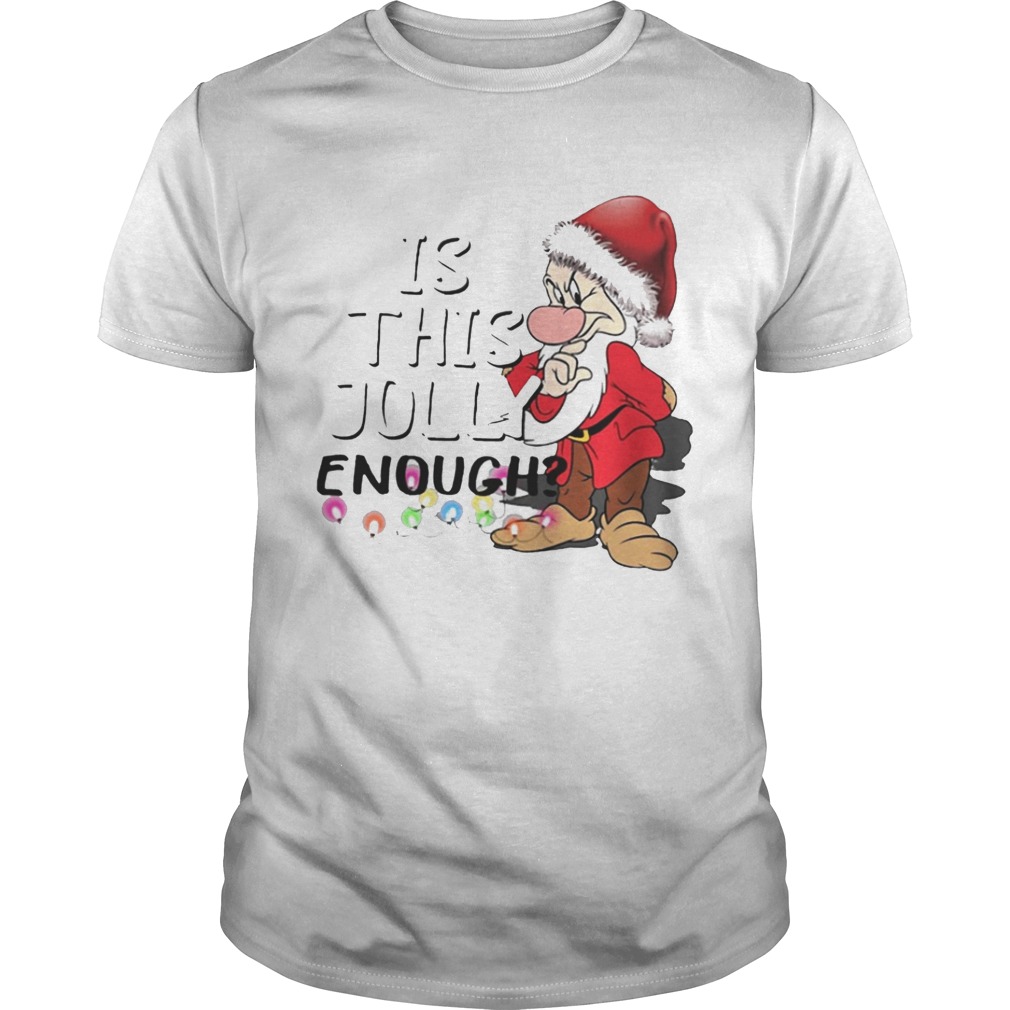 Santa Is this Jolly Enough Christmas sweater Santa Is this Jolly Enough Christmas sweater