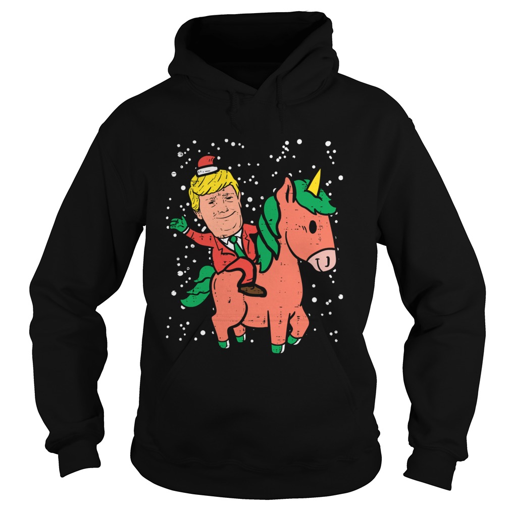 Santa Trump Riding Unicorn Funny Christmas Xmas shirt Santa Trump Riding Unicorn Funny Christmas Xmas shirt
