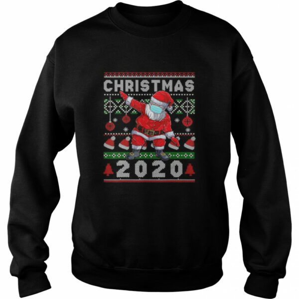 Santa Wearing Mask – Quarantine Christmas 2020 Ugly shirt