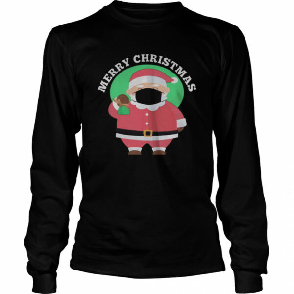 Santa Wearing Mask Quarantine Christmas 2020 shirt