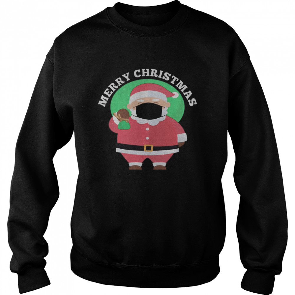 Santa Wearing Mask Quarantine Christmas 2020 shirt Santa Wearing Mask Quarantine Christmas 2020 shirt