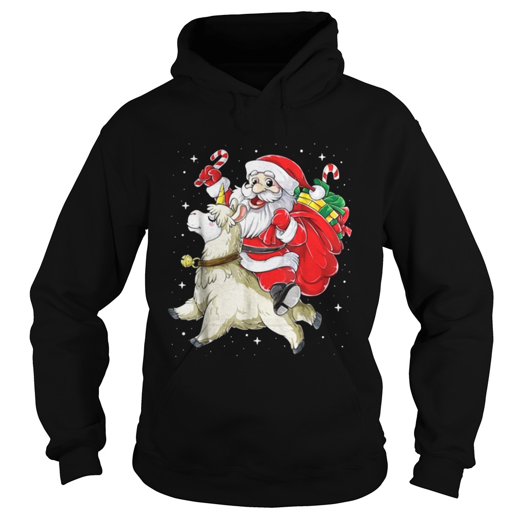 Santa riding Llamacorn christmas sweater Santa riding Llamacorn christmas sweater