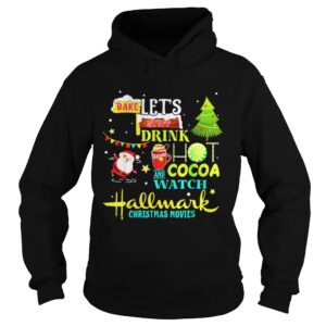 Santas Claus I just want to bake stuff and watch christmas movies shirt