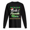 Santa’s Favorite Mom Awesome Christmas T-Shirt