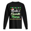 Santa’s Favorite Nana Awesome Christmas T-Shirt