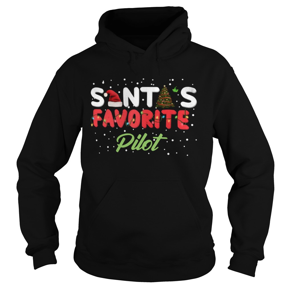 Santas Favorite Pilot Christmas shirt Santas Favorite Pilot Christmas shirt