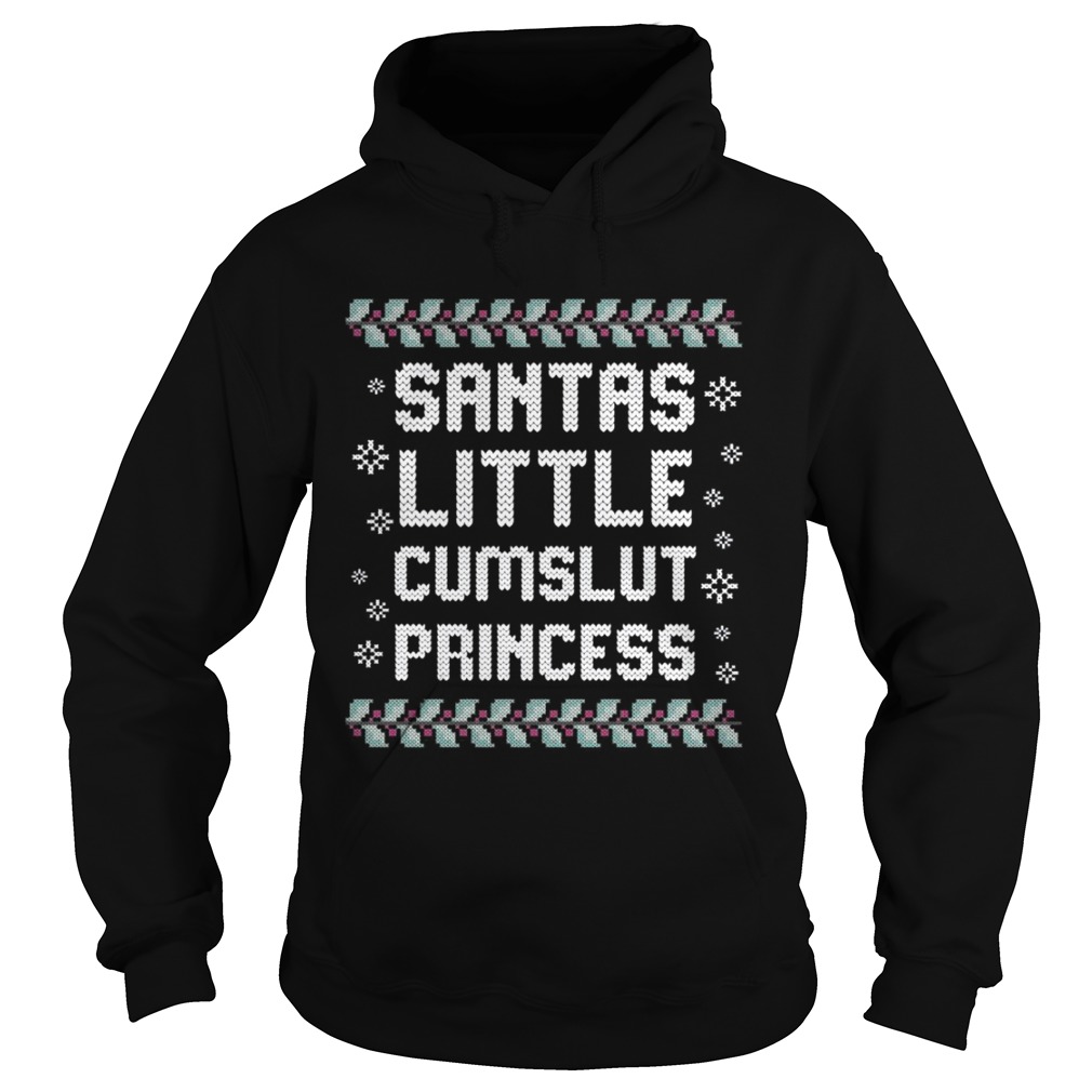 Santas Little Cumslut Princess shirt Santas Little Cumslut Princess shirt