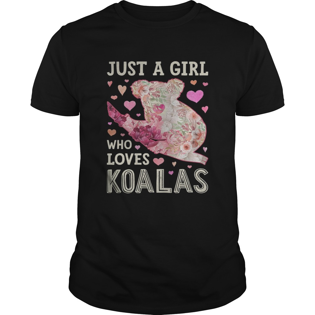 Save Australia Just A Girl Who Loves Koalas shirt Save Australia Just A Girl Who Loves Koalas shirt
