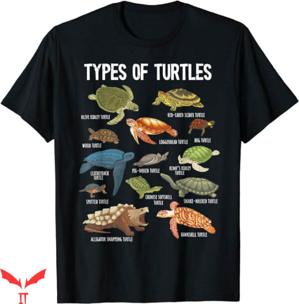Save The Turtles T-Shirt Types Of Turtle T-Shirt Trending