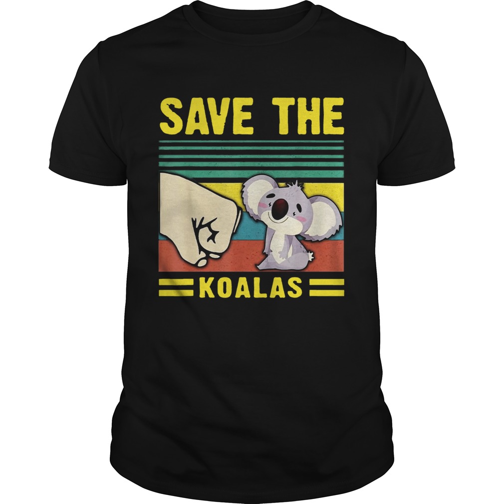 Save the Koalas VintageSave the Earth shirt Save the Koalas VintageSave the Earth shirt