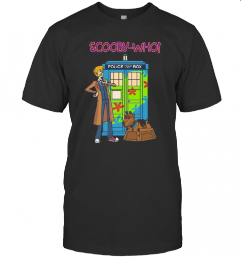 Scooby Doo Doctor Who Tardis Police Box T-Shirt Scooby Doo Doctor Who Tardis Police Box T-Shirt