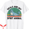 Sea Dog T-Shirt Funny Seals Are My Spirit Animal For Lover