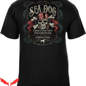Sea Dog T-Shirt Novelty Vintage Pandemic Match Sneaker