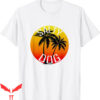Sea Dog T-Shirt Salty Dog Sunset Palm Tree Ocean Lover