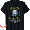 Sea Dog T-Shirt Seattle Retro Minor League Baseball Team
