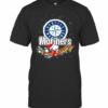 Seattle Mariners Snoopy Christmas T-Shirt
