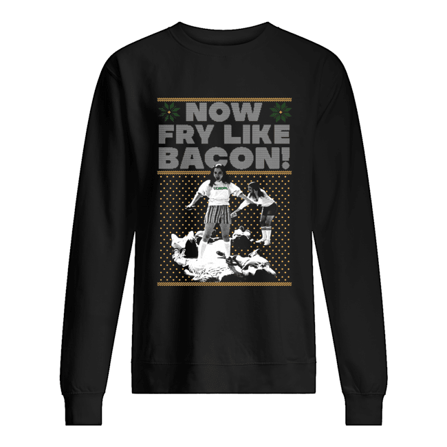 Seniors Now Fry Like Bacon Christmas shirt Seniors Now Fry Like Bacon Christmas shirt