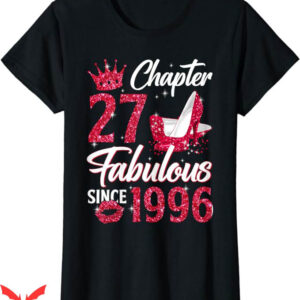 Seven Diamonds T-Shirt 27 Fabulous Since 1996 Trending