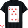 Seven Diamonds T-Shirt Seven Of Diamonds Playing Card TShirt