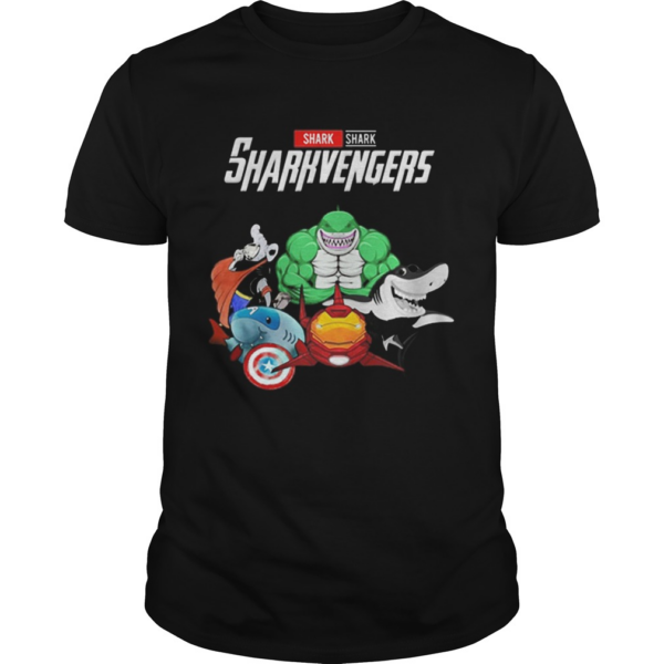 Shark Sharkvengers Marvel Avengers Endgame shirt