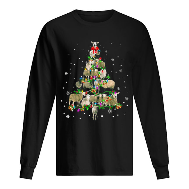 Sheep Christmas Tree T-Shirt Sheep Christmas Tree T-Shirt