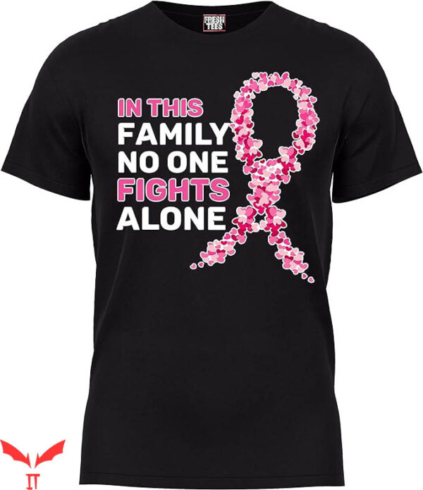 Simply Southern Breast Cancer T-Shirt No One Fight Alone