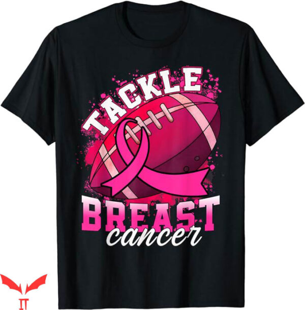 Simply Southern Breast Cancer T-Shirt Pink Ribbon Football