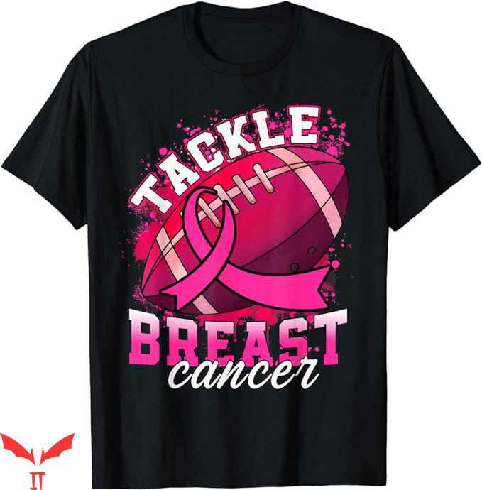 Simply Southern Breast Cancer T-Shirt Pink Ribbon Football Simply Southern Breast Cancer T-Shirt Pink Ribbon Football