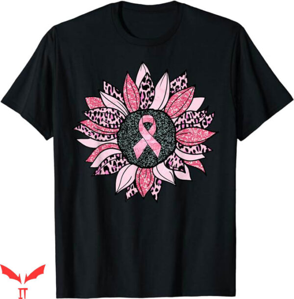 Simply Southern Breast Cancer T-Shirt Sunflower Pink T-Shirt
