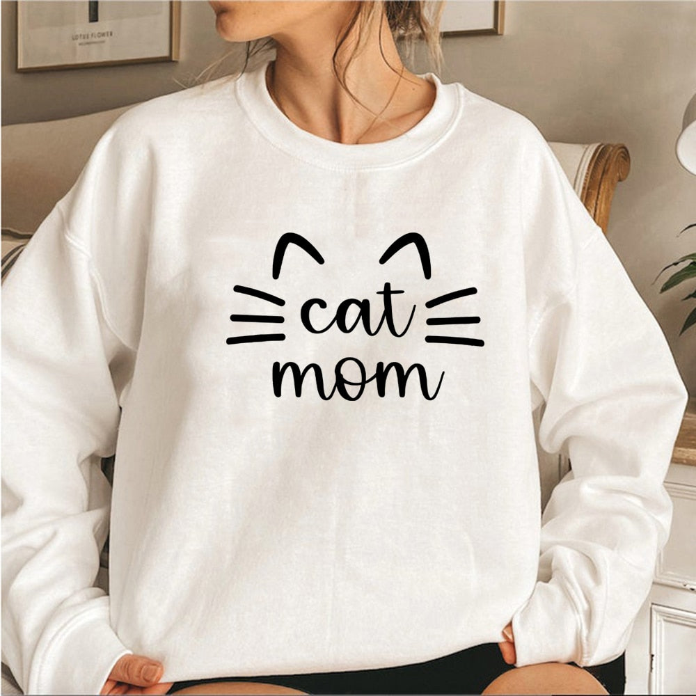 Simply the cat mom sweatshirt! Simply the cat mom sweatshirt!
