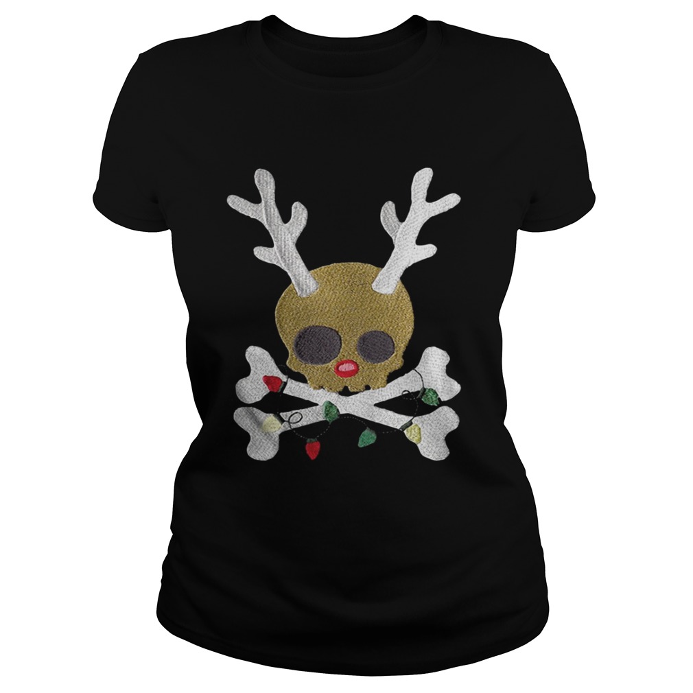 Skull Reindeer light christmas shirt Skull Reindeer light christmas shirt
