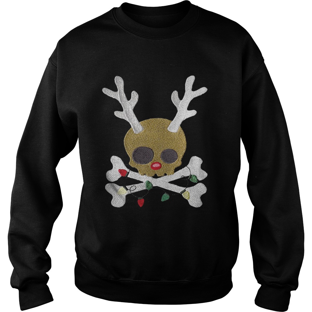 Skull Reindeer light christmas shirt Skull Reindeer light christmas shirt