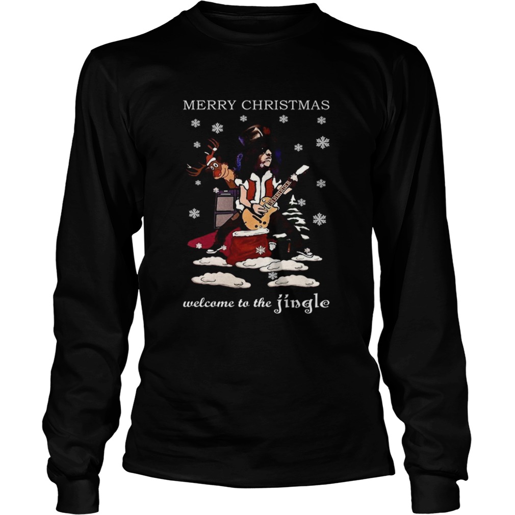Slash Welcome To The Jingle Christmas Jumper shirt Slash Welcome To The Jingle Christmas Jumper shirt