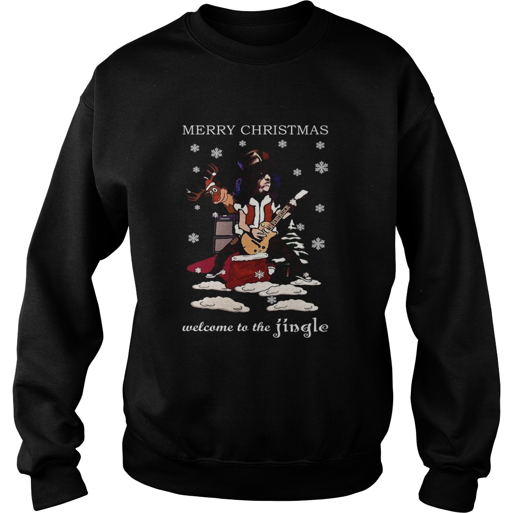 Slash Welcome To The Jingle Christmas Jumper shirt Slash Welcome To The Jingle Christmas Jumper shirt