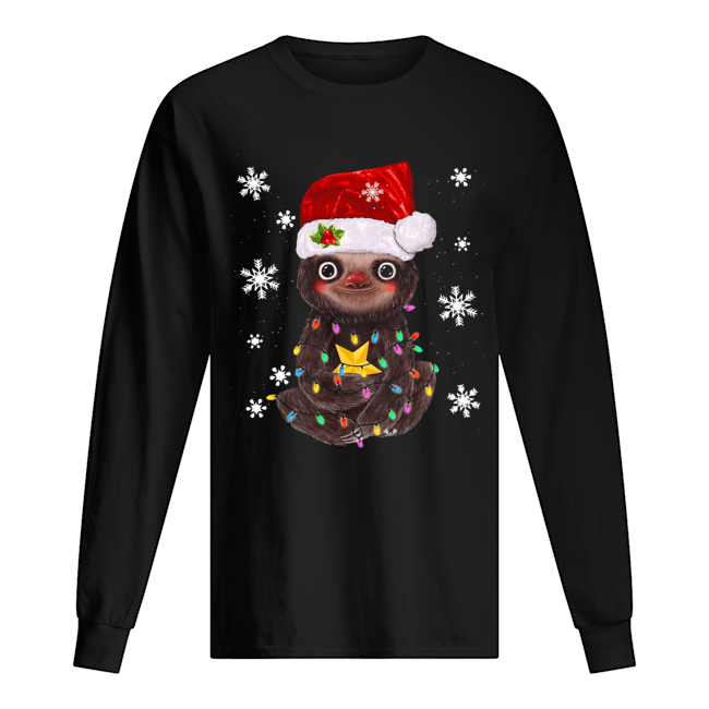 Sloth Christmas Light shirt Sloth Christmas Light shirt