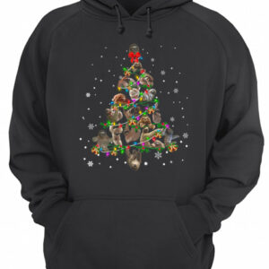Sloth Christmas Tree T Shirt 3