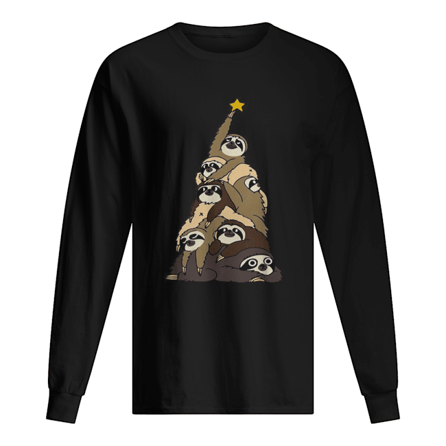 Sloth Christmas tree shirt Sloth Christmas tree shirt