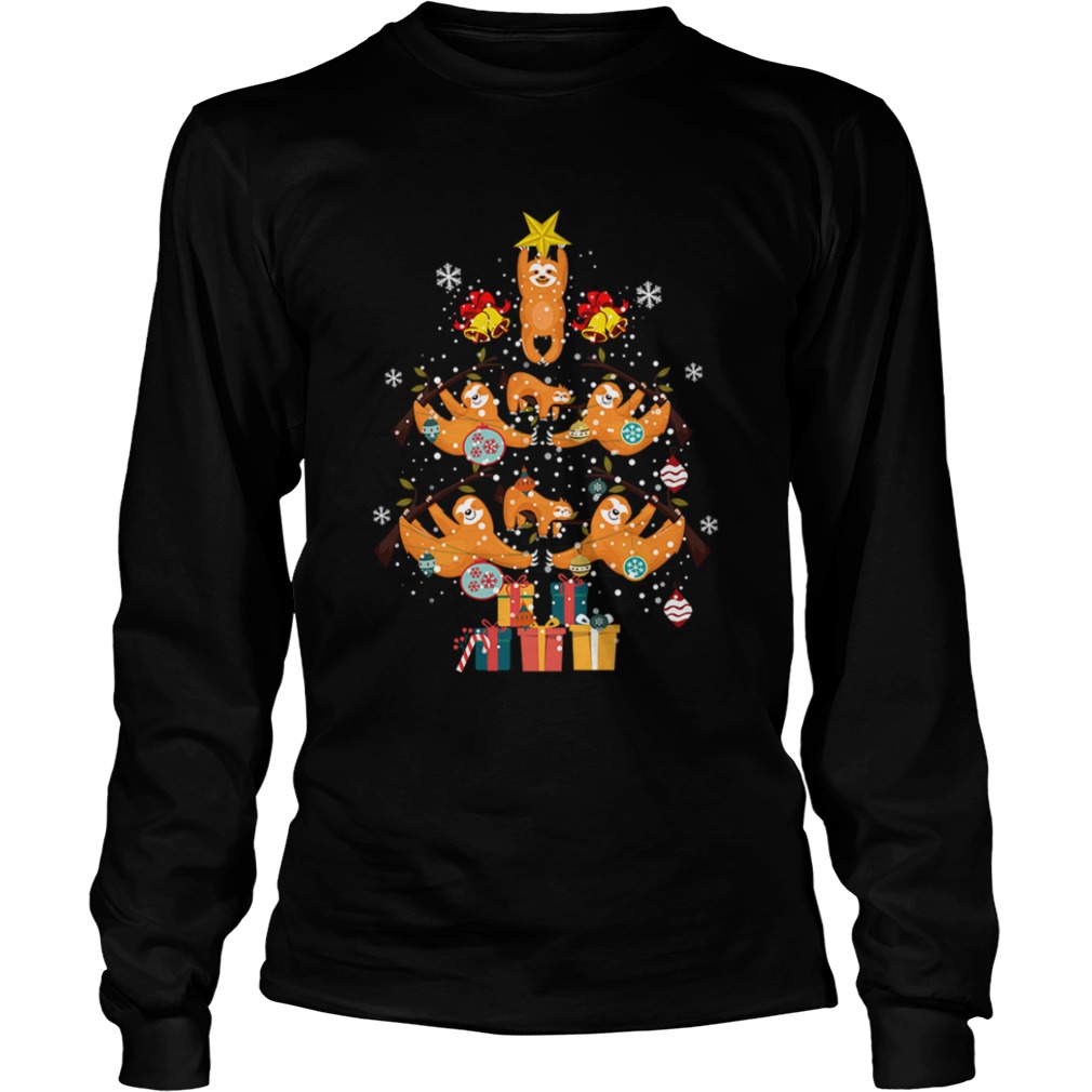 Sloth Christmas tree shirt Sloth Christmas tree shirt