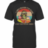 Sloth I Just Baked You Some Shut The Fucup Cakes Vintage Retro T-Shirt