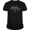 Sloth zzz Leopard shirt