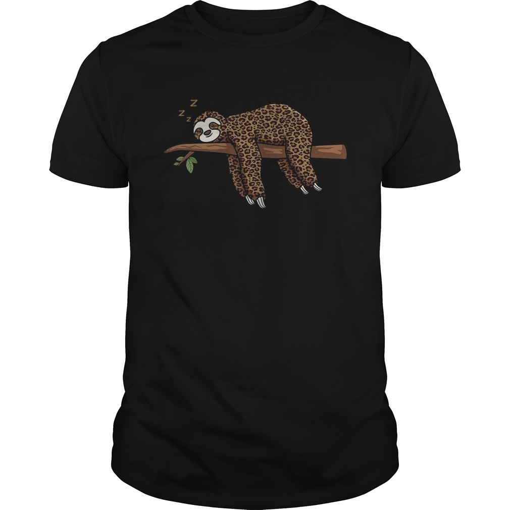 Sloth zzz Leopard shirt Sloth zzz Leopard shirt