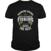 Smoking solves most of my problems fishing solves the rest shirt