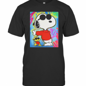 Snoopy And Woodstock Art T-Shirt