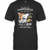 Snoopy And Woodstock You CanT Buy Happiness But You Can Listen To ACDC T-Shirt