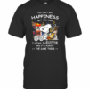 Snoopy And Woodstock You CanT Buy Happiness But You Can Listen To Led Zeppelin T-Shirt