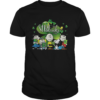 Snoopy Charlie Brown Woodstock happy St Patricks day shanrock shirt