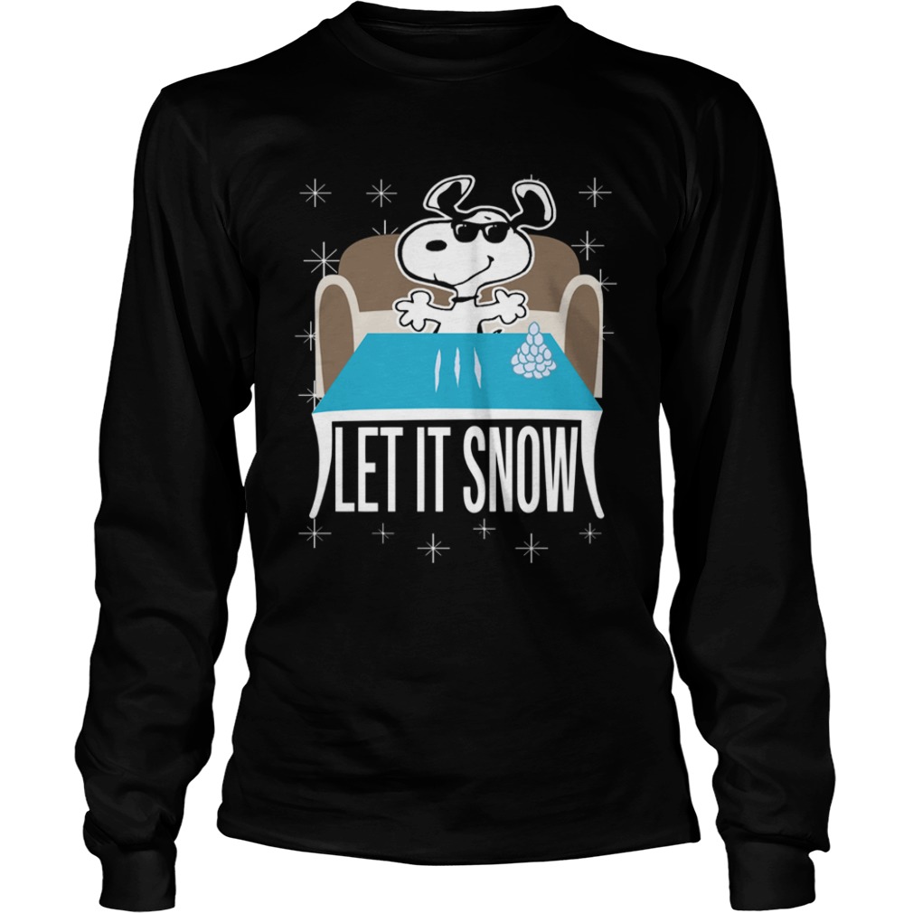 Snoopy Dog Walmart Cocaine Santa Let It Snow Christmas shirt Snoopy Dog Walmart Cocaine Santa Let It Snow Christmas shirt