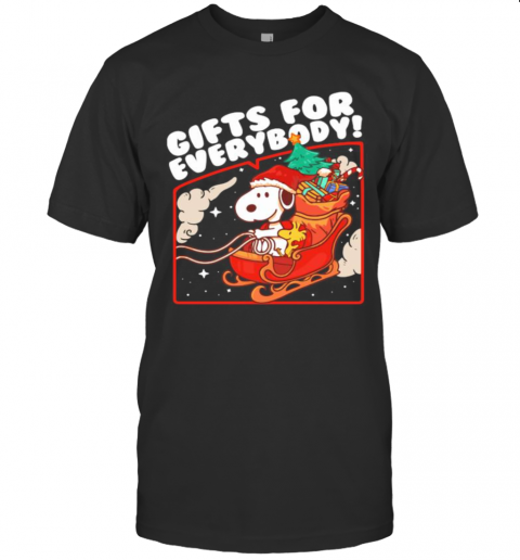 Snoopy Gifts For Everybody Christmas T-Shirt Snoopy Gifts For Everybody Christmas T-Shirt