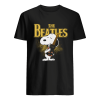 Snoopy Hug Guitar The Beatles Rock Band shirt