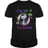 Snoopy Mask Stay Out Of My Bubble shirt